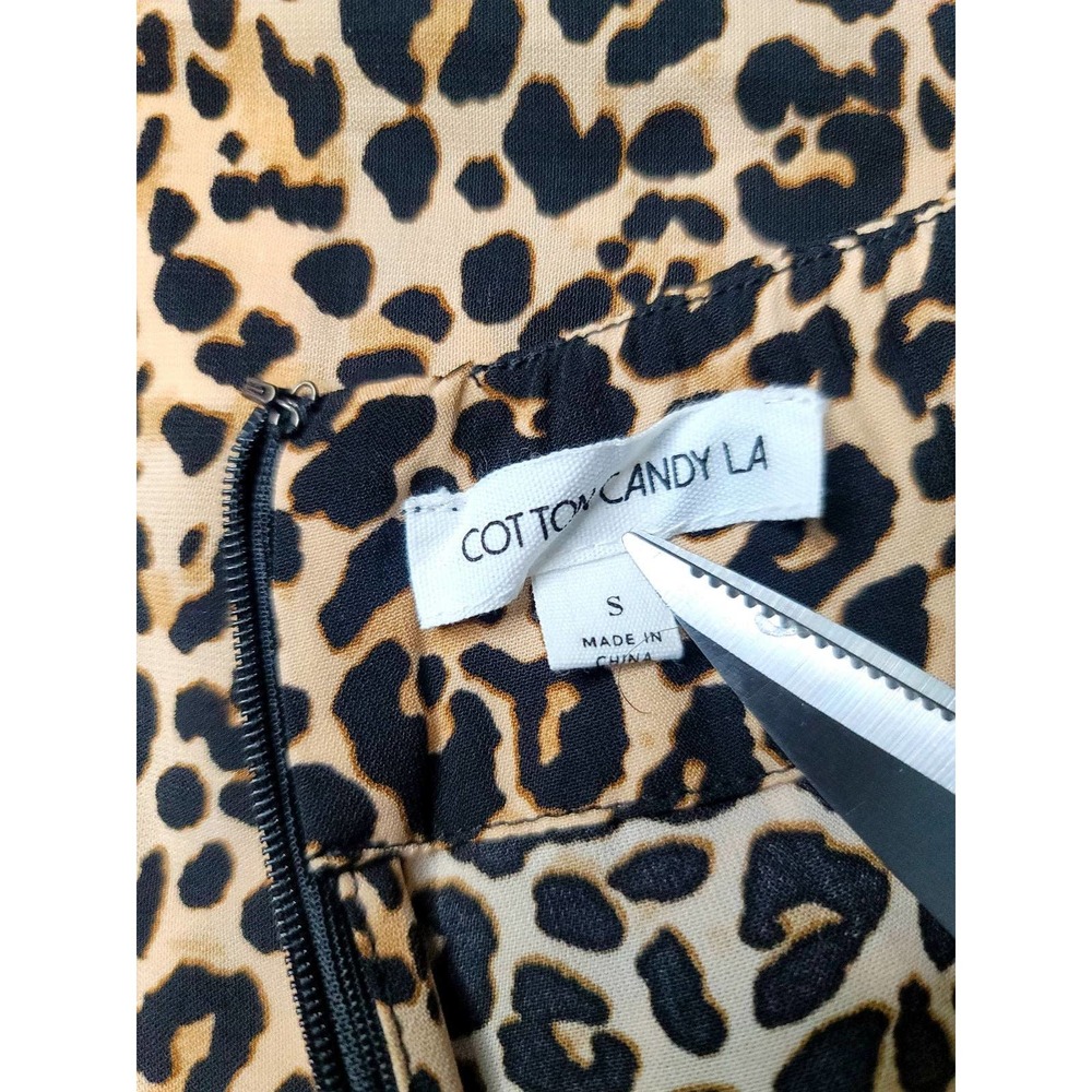 Cotton Candy LA Animal Print Skorts - Picture 5 of 5